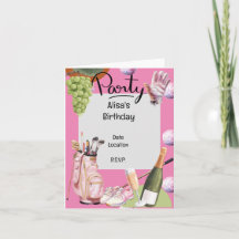 ゴルファーのためのピンクの上にボールを全てオーバー付きゴルフアイロン