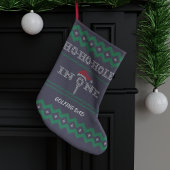 ゴルファーのクリスマスストッキングホールIn One スモールクリスマスストッキング