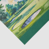 ゴルファーのゴルフコースで80歳の誕生日を迎えるゴルフ 薄葉紙 (詳細)