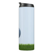 ゴルファーのゴルフテーマがグリーンスポーツを脱ぐ タンブラー (回転右)