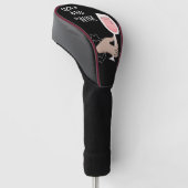 ゴルファーのゴルフヘッドカバーのためのゴルフとワイン ゴルフヘッドカバー (アングル)