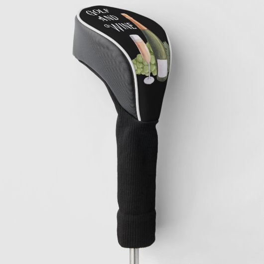 ゴルファーのゴルフヘッドカバーのためのゴルフとワイン ゴルフヘッドカバー (アングル)