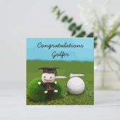 ゴルファーのゴルフボール卒業おめでとう (スタンド正面)