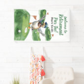 ゴルファーのゴルフリタイアオフパーティー 横断幕 (インサイチュ)