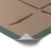 ゴルファーのシーン – オレゴン州サンリバー ポスター (角)