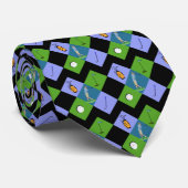 ゴルファーのタイ ネクタイ (ロール)