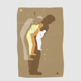 ゴルファーのタオル ゴルフタオル