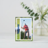 ゴルファーのトレーディングカードの土産 コーリングカード (スタンド正面)