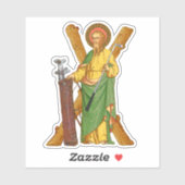 ゴルファーのパトロン、使徒の聖アンドリュー シール (シート)