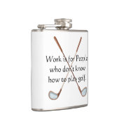 ゴルファーのビニール包まれたフラスコ フラスク (右)