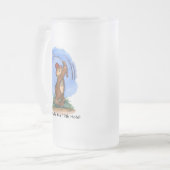 ゴルファーのビールのジョッキ フロストグラスビールジョッキ (正面左)