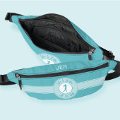 ゴルファーのユーモゴルフTeeスポーツモノグラムティール(緑がかった色) ファニーパック