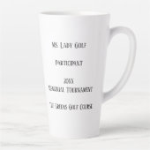 ゴルファーのヴィンテージ カフェラテマグ (右)