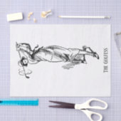 ゴルファーのヴィンテージ 薄葉紙 (クラフト)