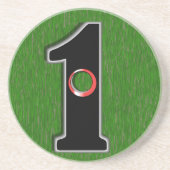 ゴルファーの夢 – ホールインワン！ コースター (正面)