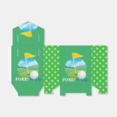 ゴルファーの好意の箱の前で フェイバーボックス (折り畳みなし)