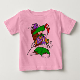ゴルファーの子供 ベビーTシャツ