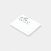 ゴルファーの後それノート ポストイット (アングル)