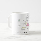 ゴルファーの祈りの言葉 コーヒーマグカップ (正面左)