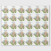 ゴルファーの第2誕生日 ラッピングペーパー (フラット)