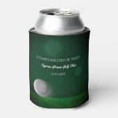 ゴルファーの花婿 ゴルフ独身パーティー - グリーンゴルフ 缶クーラー (缶正面)