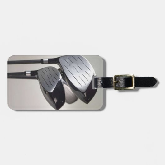 ゴルファーの荷物タグ及び荷物ラベル ラゲッジタグ (正面横)