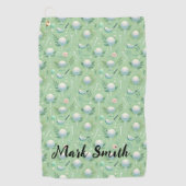 ゴルファーの誕生日&イースターホリデイ ゴルフタオル (正面)