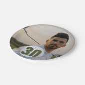 ゴルファーの誕生日 ペーパープレート (アングル)