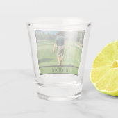 ゴルファーの選手の写真と名前パパグランドパなど ショットグラス (裏面)