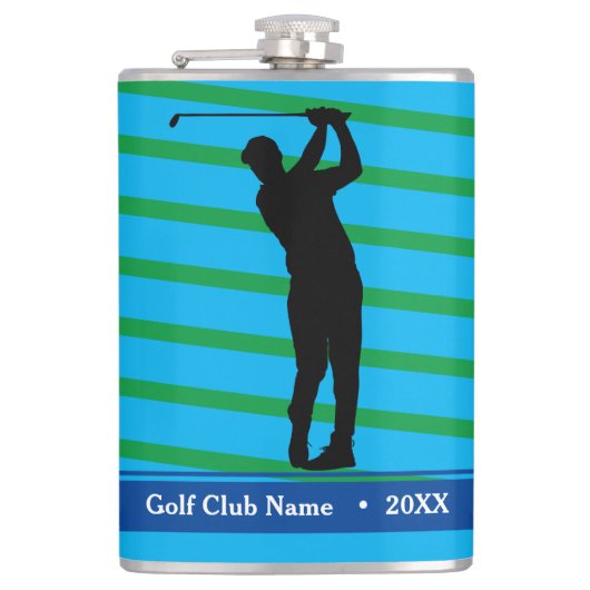 ゴルファーの「バーディジュース」ボトルフラスコ フラスク (正面)