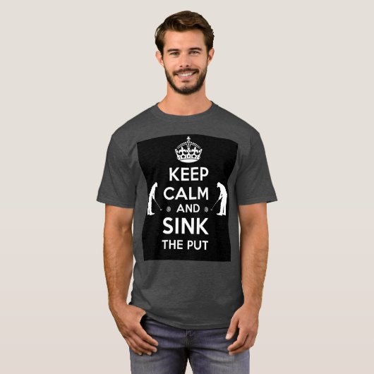 ゴルファーのTシャツ Tシャツ (正面フル)