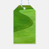 ゴルファーはゴルフバッグを持っているゴルファーに感謝する ギフトタグ (裏面)