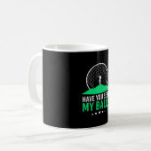 ゴルファーは私のボールを見た コーヒーマグカップ (正面左)