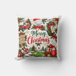 ゴルファーへのクリスマスギフト クッション