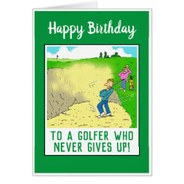 ゴルファーへのハッピーバースデー おもしろい