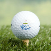 ゴルファーへのハッピーリタイアあなたはフラグで引退 ゴルフボール (インサイチュ 木)