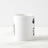 ゴルファーへの楽しいゴルフギフト - 「気にしないで」マグカップ コーヒーマグカップ (中央)