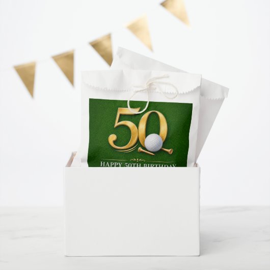 ゴルファーへ贈る50歳の誕生日プレゼント フェイバーバッグ (パーティー)