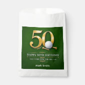 ゴルファーへ贈る50歳の誕生日プレゼント フェイバーバッグ (正面)