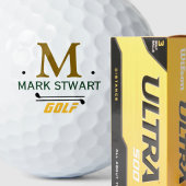 ゴルファーイニシャル/ネームカスタムモノグラム ゴルフボール