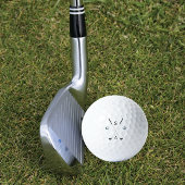 ゴルファーエレガントモノグラム素晴らしクラブおもしろいギフトファブ ゴルフボール