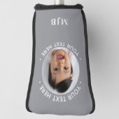 ゴルファーカスタムフォトモノグラパーソナライズされたムパター ゴルフヘッドカバー (回転90)