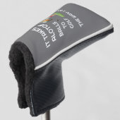 ゴルファーカスタム毎のパターゴルフヘッドカバー ゴルフヘッドカバー (3/4 正面)