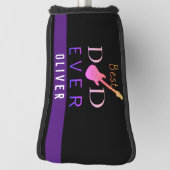 ゴルファークールスポ最高のーツの可愛いパパ ゴルフヘッドカバー (回転90)