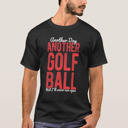 ゴルファーゴルフ7のゴルフ場 Tシャツ (正面)