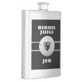 ゴルファーバーディユーモアスポーツゴルフゲーカスタムムブラック フラスク (右)