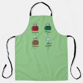 ゴルファーパパおもしろいビタミン エプロン (正面)
