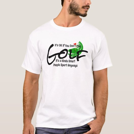 ゴルファーパパギフトおもしろい- Golf Tournament Tee Tシャツ (正面)