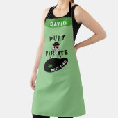 ゴルファーパパギフトパーソナライズされたゴルフ海賊シェフ エプロン (インサイチュ)