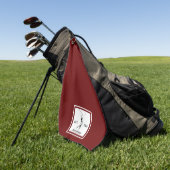 ゴルファーパーソナライズされたの名前と年 ゴルフタオル (グリーン)